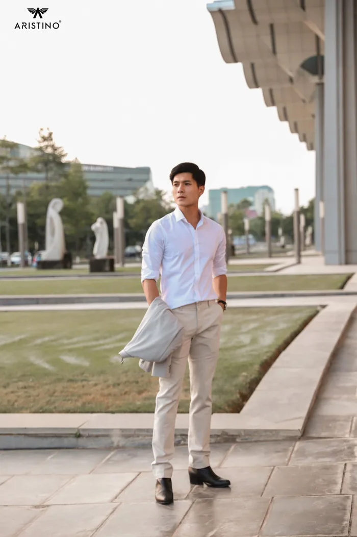 Loạt ảnh chứng minh đàn ông cứ mặc sơ mi trắng sẽ auto hóa “nam thần”