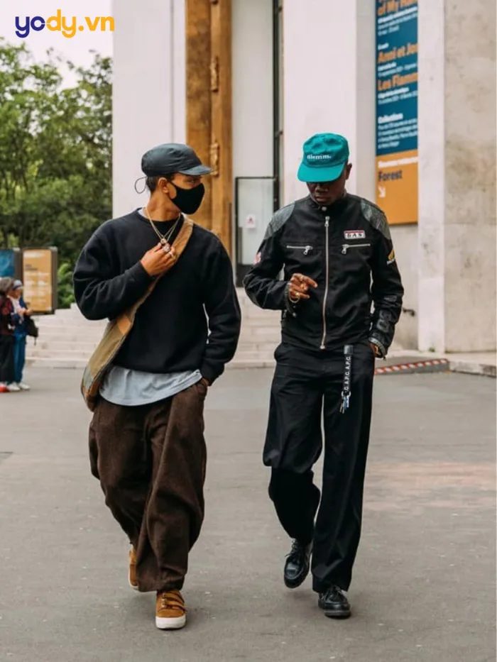 20+ cách phối đồ street style nam cực chất: Đẹp, chất, không lo lỗi mốt |  Yody