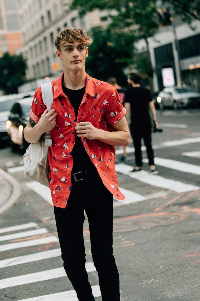 Street style nổi bật tại Tuần lễ thời trang nam New York Xuân-Hè 2017-18