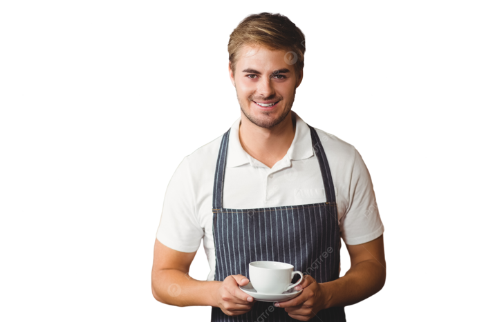 Hình ảnh Nhân Viên Pha Cà Phê đẹp Trai Cầm Tách Cà Phê Nhân Viên Cà Phê  Căng Tin PNG , Vui Vẻ, Hấp Dẫn, Giữ PNG trong suốt và Vector để