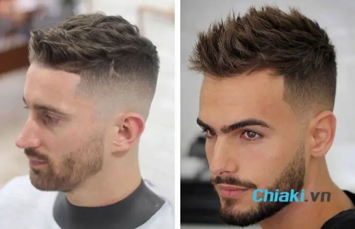 Bộ ảnh các kiểu tóc nam vuốt ngược đẹp hút mắt 2026