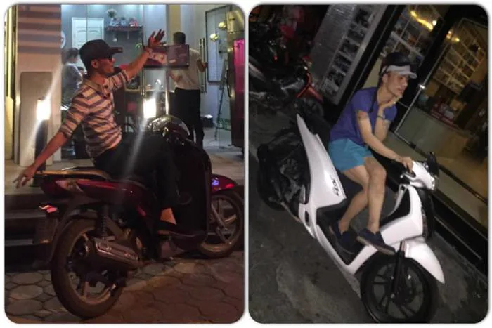 Kenny Sang và những lần muối mặt vì bị fan phát hiện đi SH