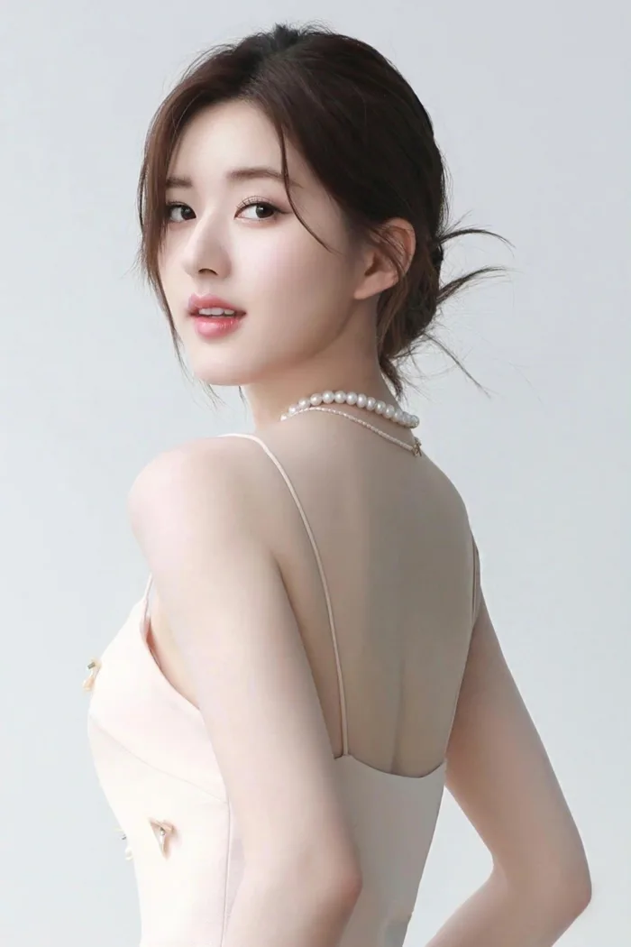 Triệu Lộ Tư tiếp tục để lộ gương mặt kém thon gọn, khác 'một trời một vực'  với ảnh trên bìa tạp chí