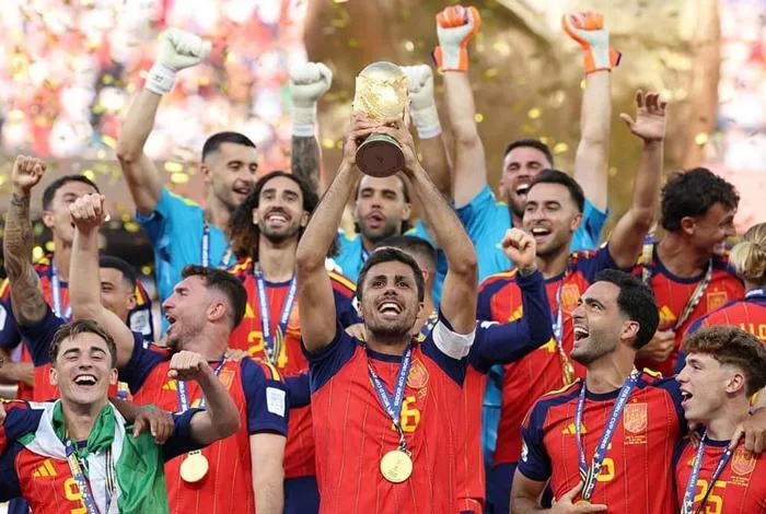 Tây Ban Nha lập hàng loạt kỷ lục vĩ đại sau khi vô địch World Cup 2026 |  Báo Dân trí